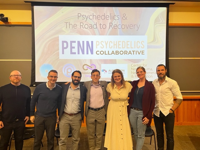 Group photo at a Penn Psychedelics Collaborative event