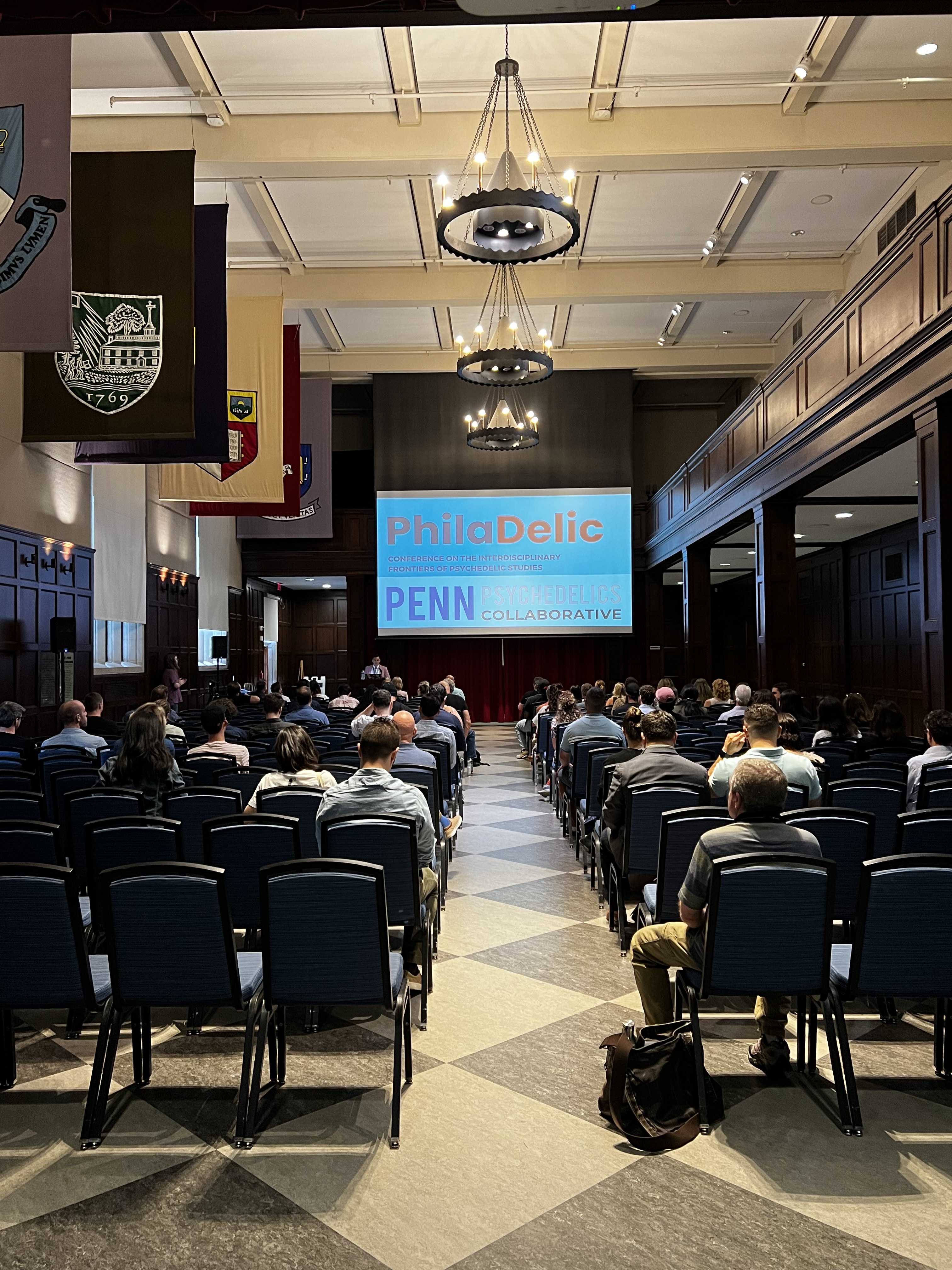 Audience gathered for a Penn Collaborative event