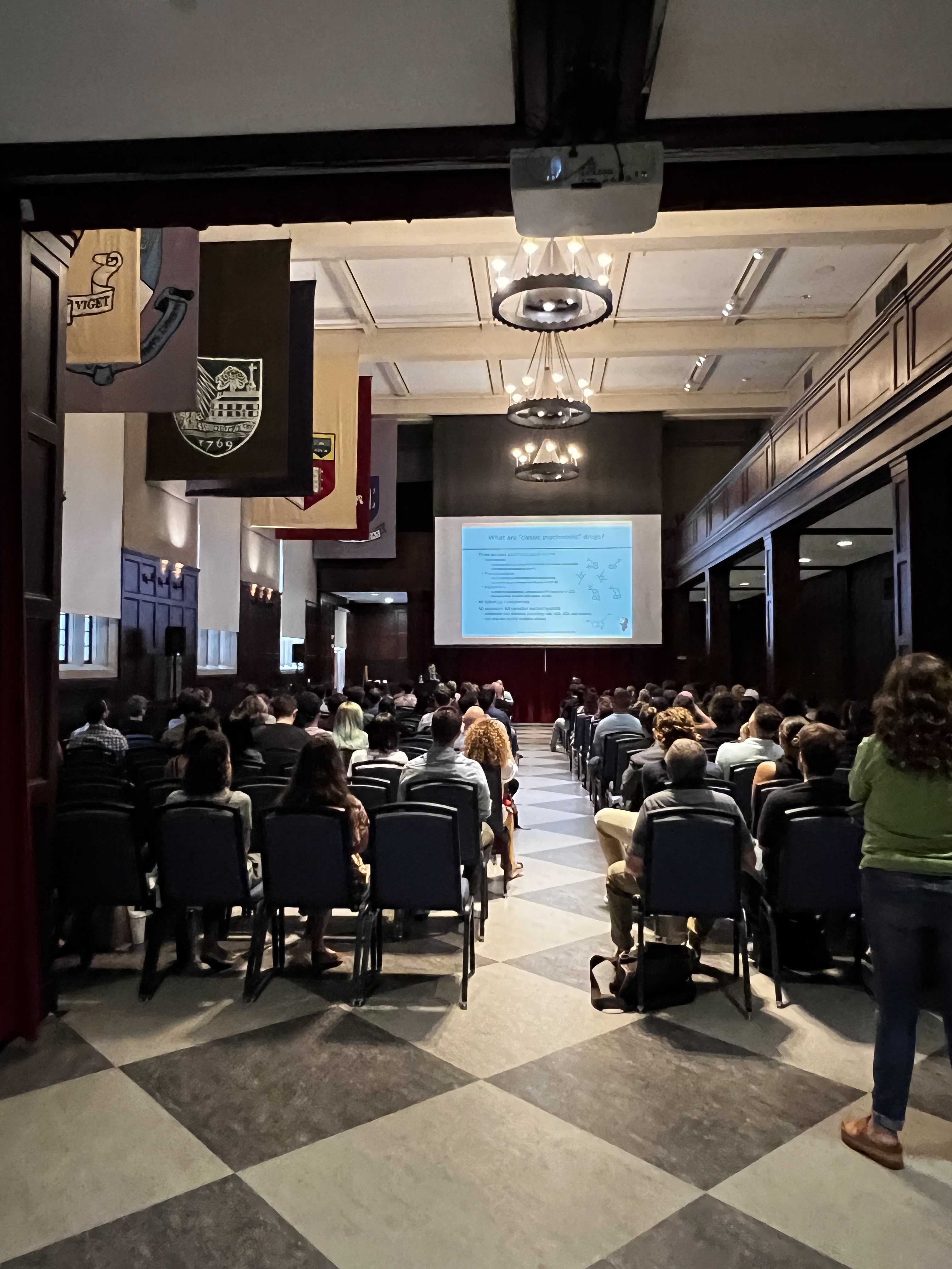 Audience seated for a Penn Collaborative presentation